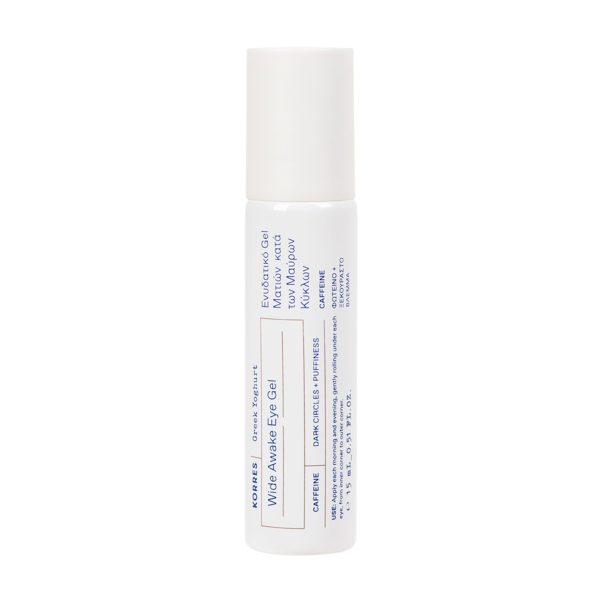 Greek Yoghurt Wide Awake Eye Gel Roller 15ml